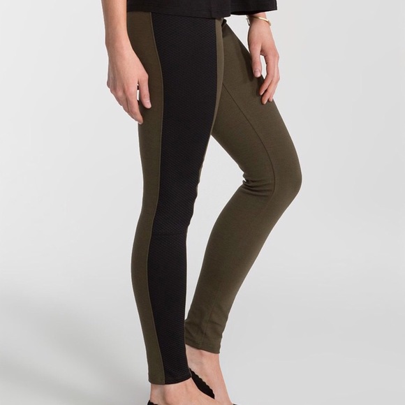 spanx green leggings